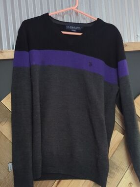 Mens Us Polo Assn Dress Sweater
